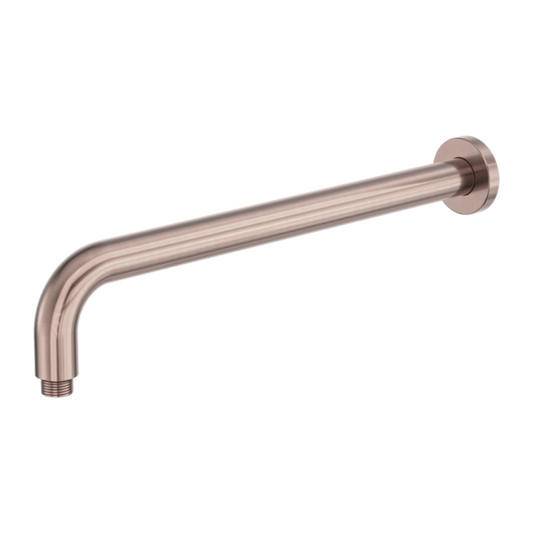 Bras mural courbé Capri – Bronze brossé – 400 mm