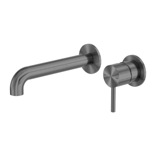Robinet de lavabo encastré Capri – Sans plaque arrière - Graphite
