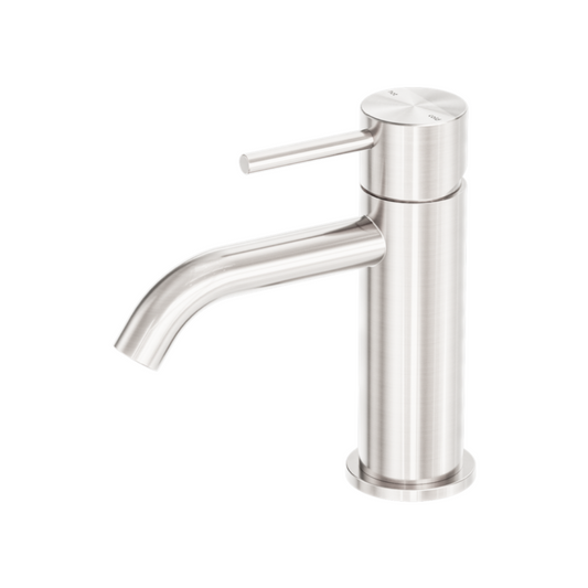 Opbouw de robinet de lavabo Capri - 1 trou - Nickel brossé