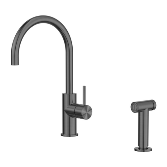 Robinet de cuisine Capri – Avec douchette - Graphite
