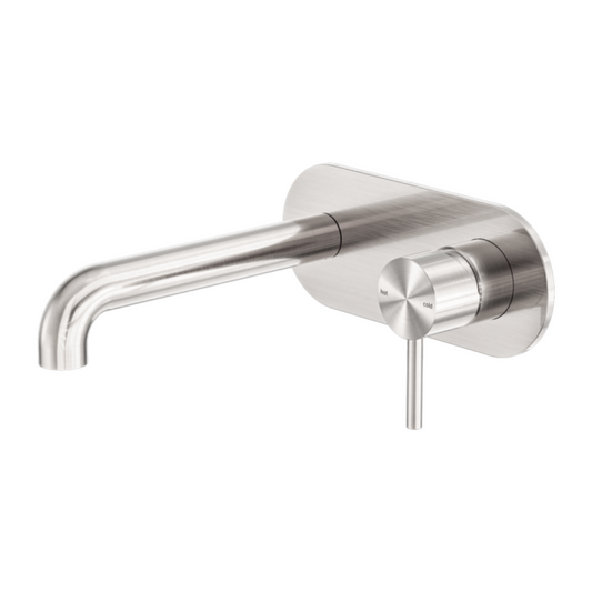 Robinet de lavabo encastré Capri – Nickel brossé