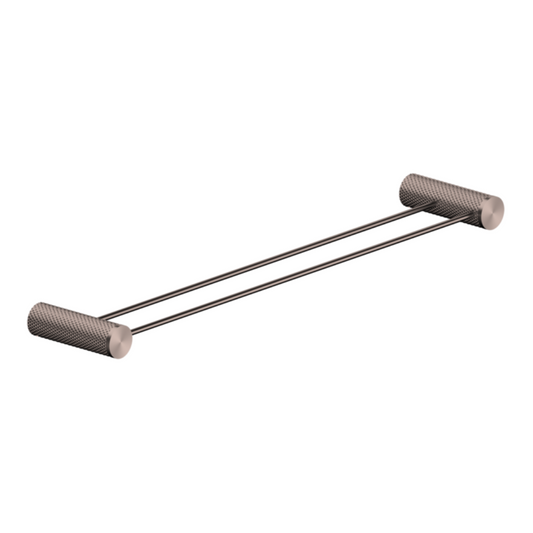 Porte-serviettes double Valencia - Bronze brossé