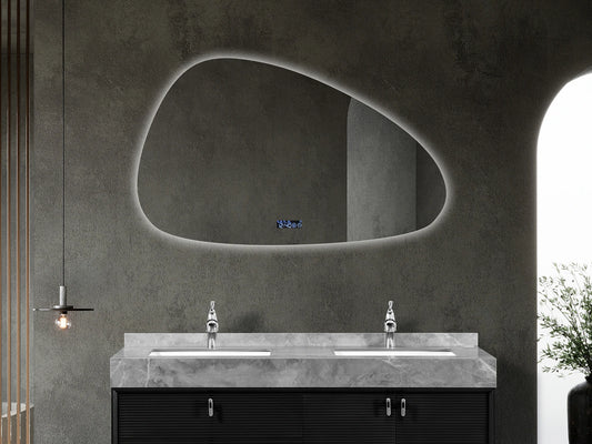 Miroir de salle de bain LED - Serena 140x87cm