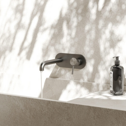 Robinet de lavabo encastré Capri – Graphite