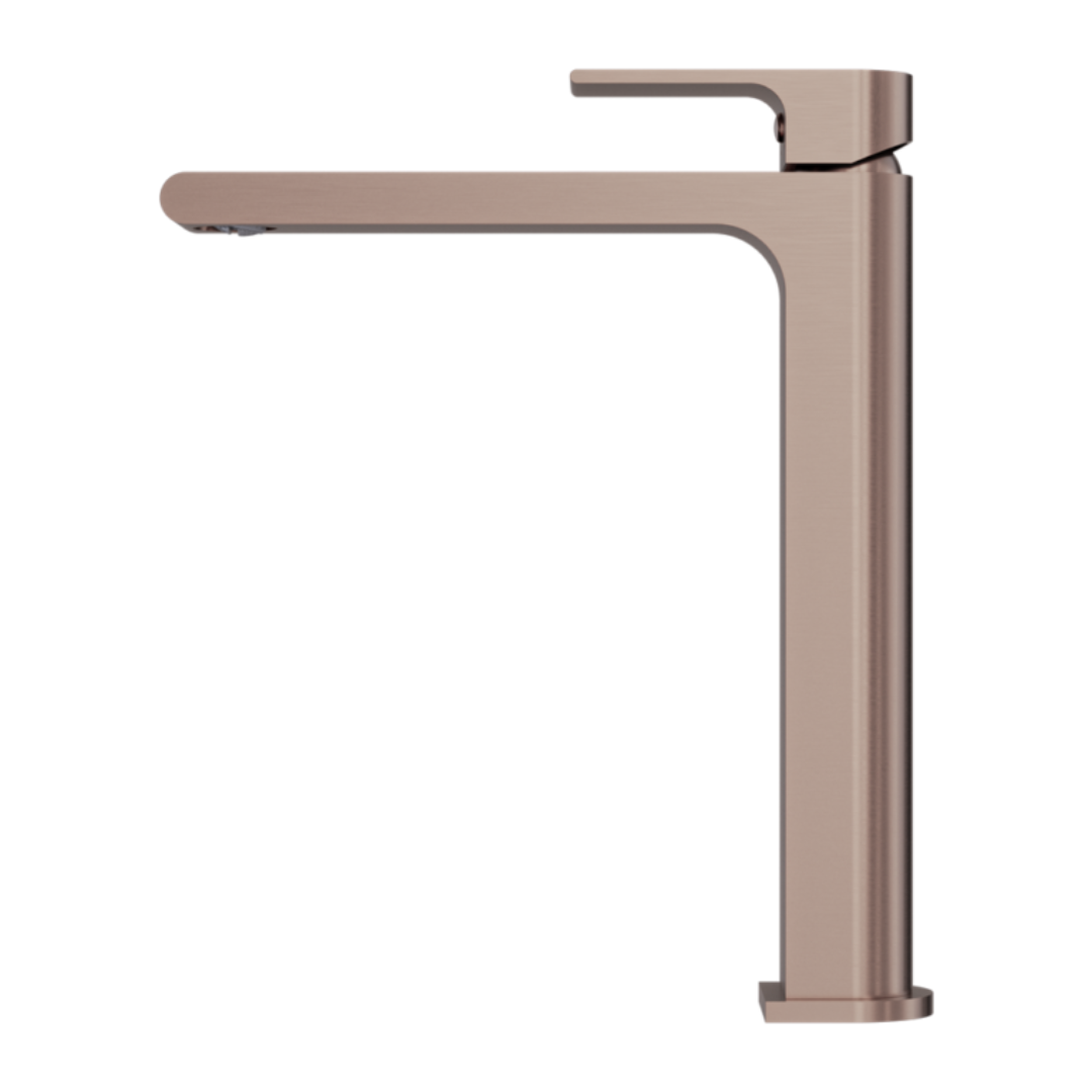 Robinet de lavabo haut Portofino - 1 trou - Bronze brossé