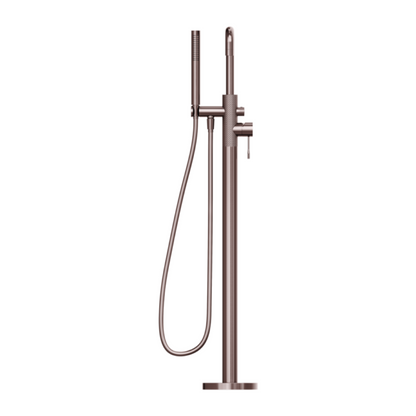 Robinet de baignoire indépendant Valencia - Douche à main - Bronze brossé