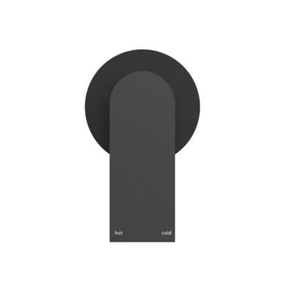 Robinet encastré - Portofino – 80MM - 1-Trou - Noir mat