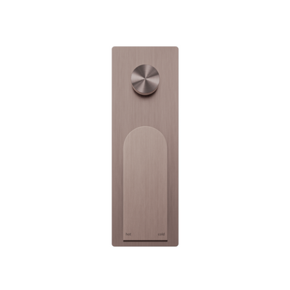 Robinet encastré avec diverteur – Portofino – Bronze brossé