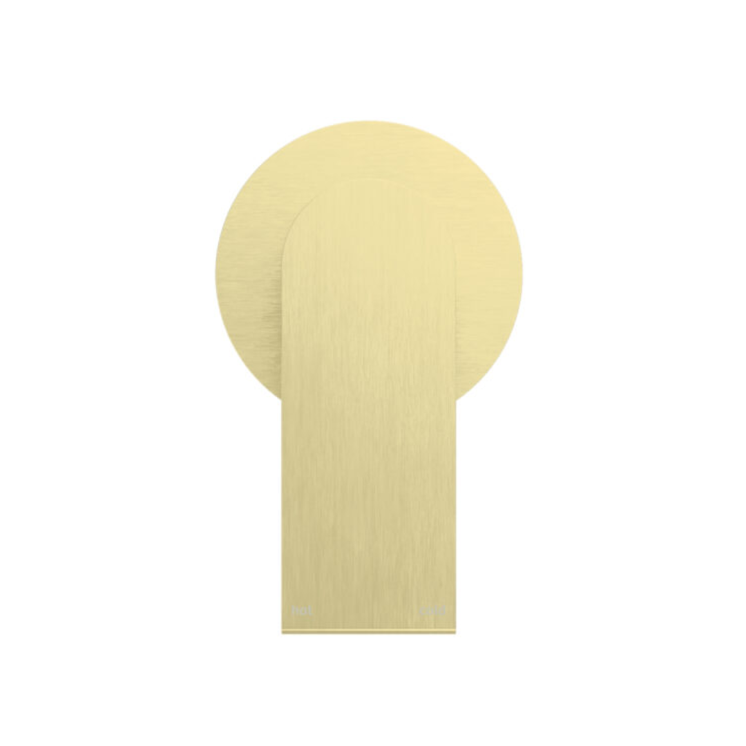 Robinet encastré - Portofino – 80MM - 1-Trou - Or brossé