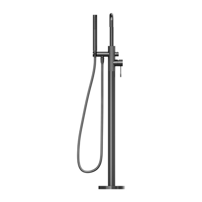 Robinet de baignoire indépendant Valencia - Douche à main - Graphite