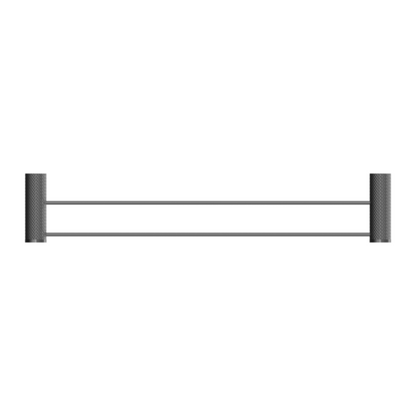 Porte-serviettes double Valencia - Graphite