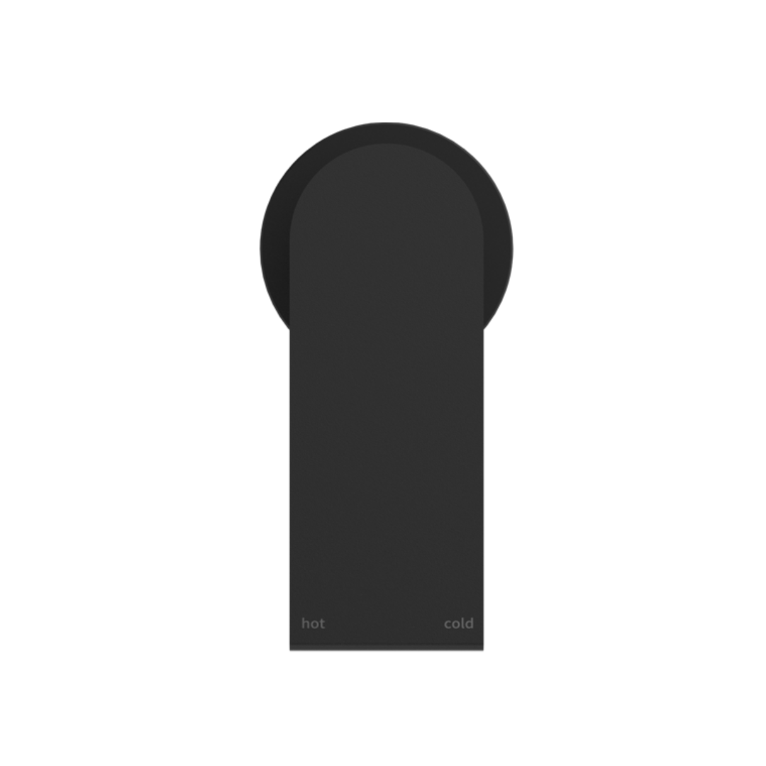 Robinet encastré - Portofino – 60MM - 1-Trou - Noir mat