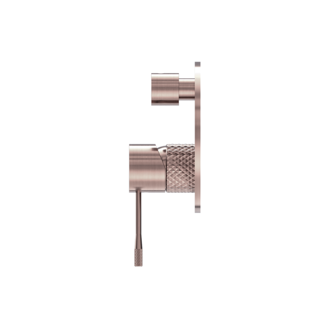 Robinet encastré avec diverteur – Valencia – Bronze brossé