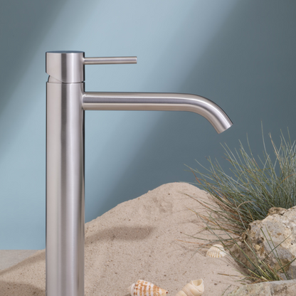 Robinet de lavabo haut Capri - 1 trou - Graphite