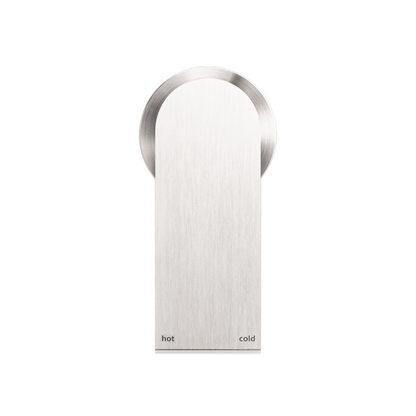 Robinet encastré - Portofino – 60MM - 1-Trou - Nickel brossé