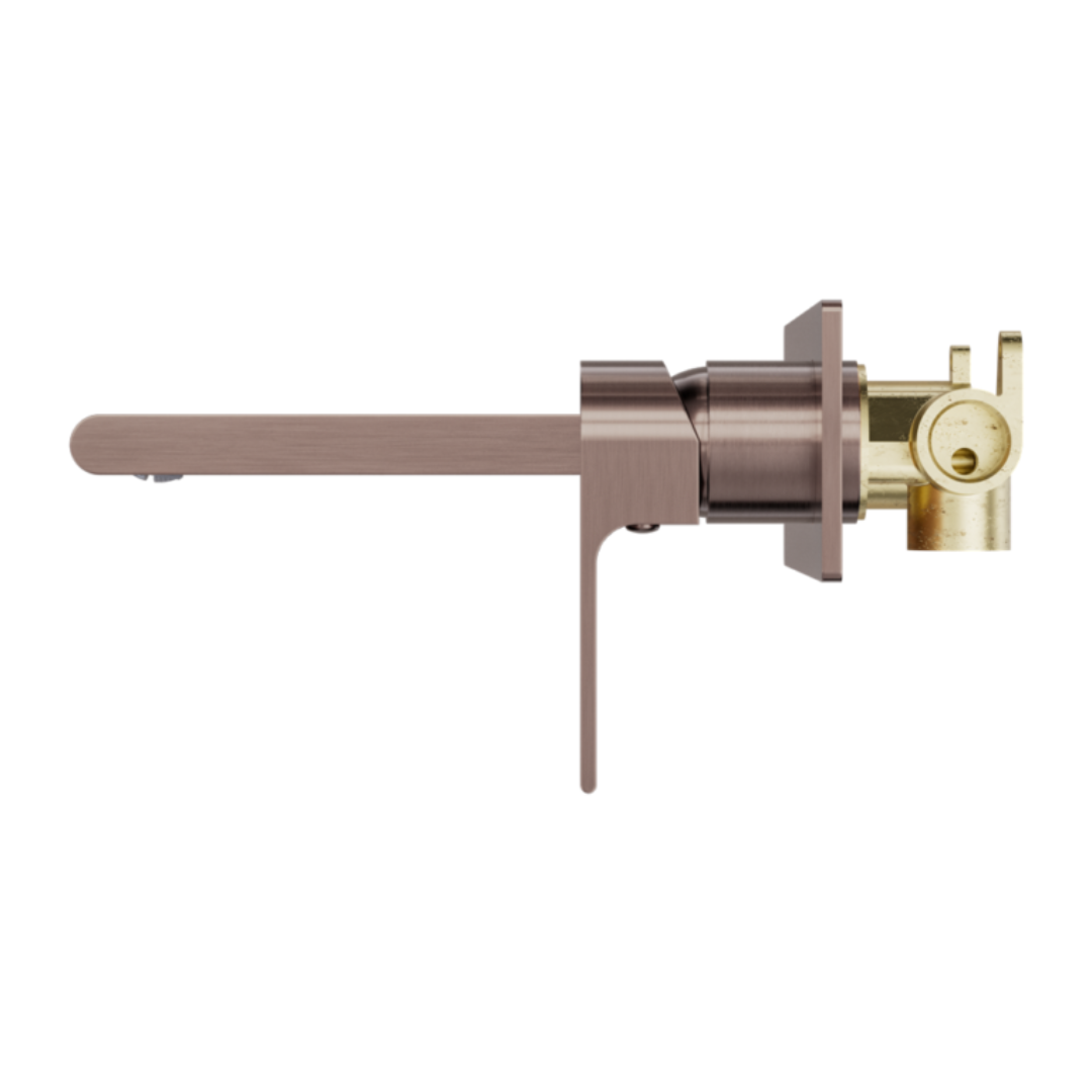 Robinet de lavabo encastré Portofino – Bronze brossé