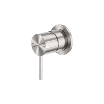 Buitendoucheset Capri – Avec robinet mélangeur – Douche pluie & Douche à main - Nickel brossé