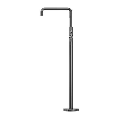 Robinet de baignoire indépendant Valencia - Douche à main - Graphite