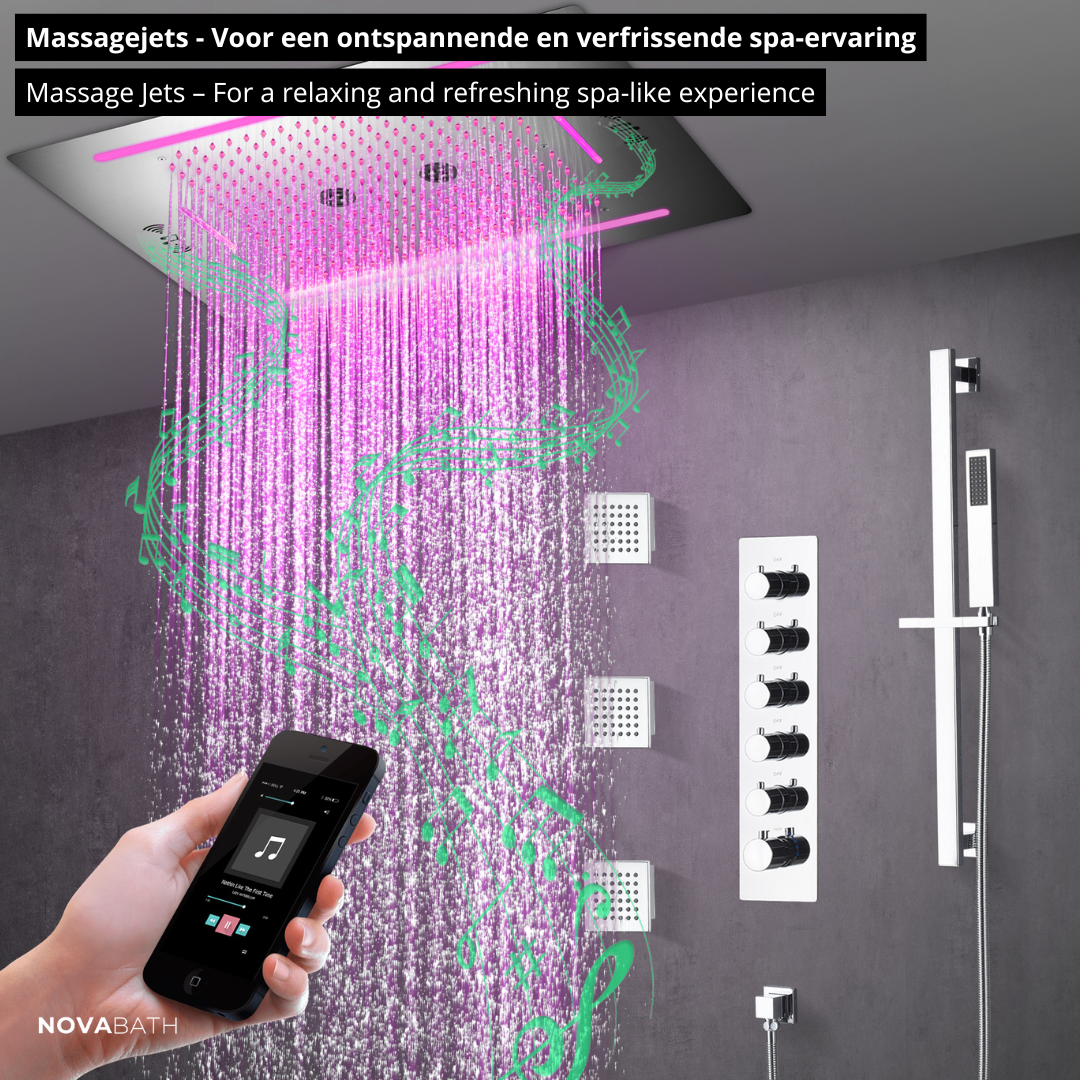 Robinet de lavabo haut Angelica - Noir mat