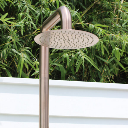 Buitendoucheset Capri – Indépendant – Douche de pluie & Douche à main - Bronze brossé