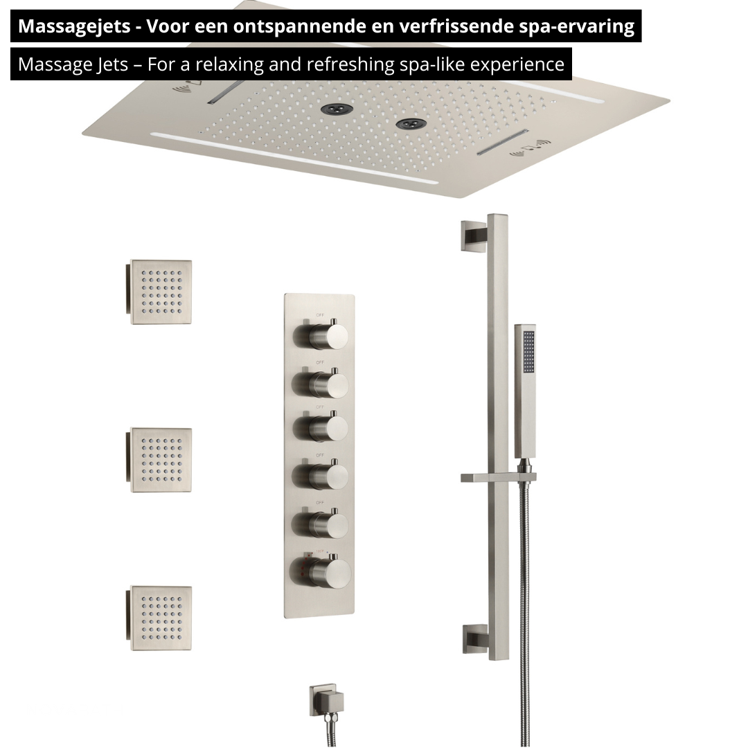 Robinet de lavabo haut Angelica - Noir mat