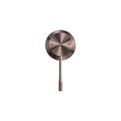 Robinet encastré - Valencia - 60MM - 1-Trou - Bronze brossé