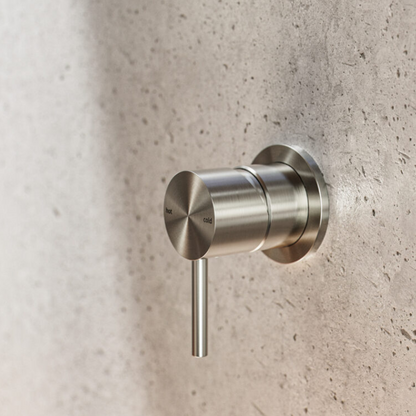 Robinet encastré - Capri - 1 trou - Nickel brossé