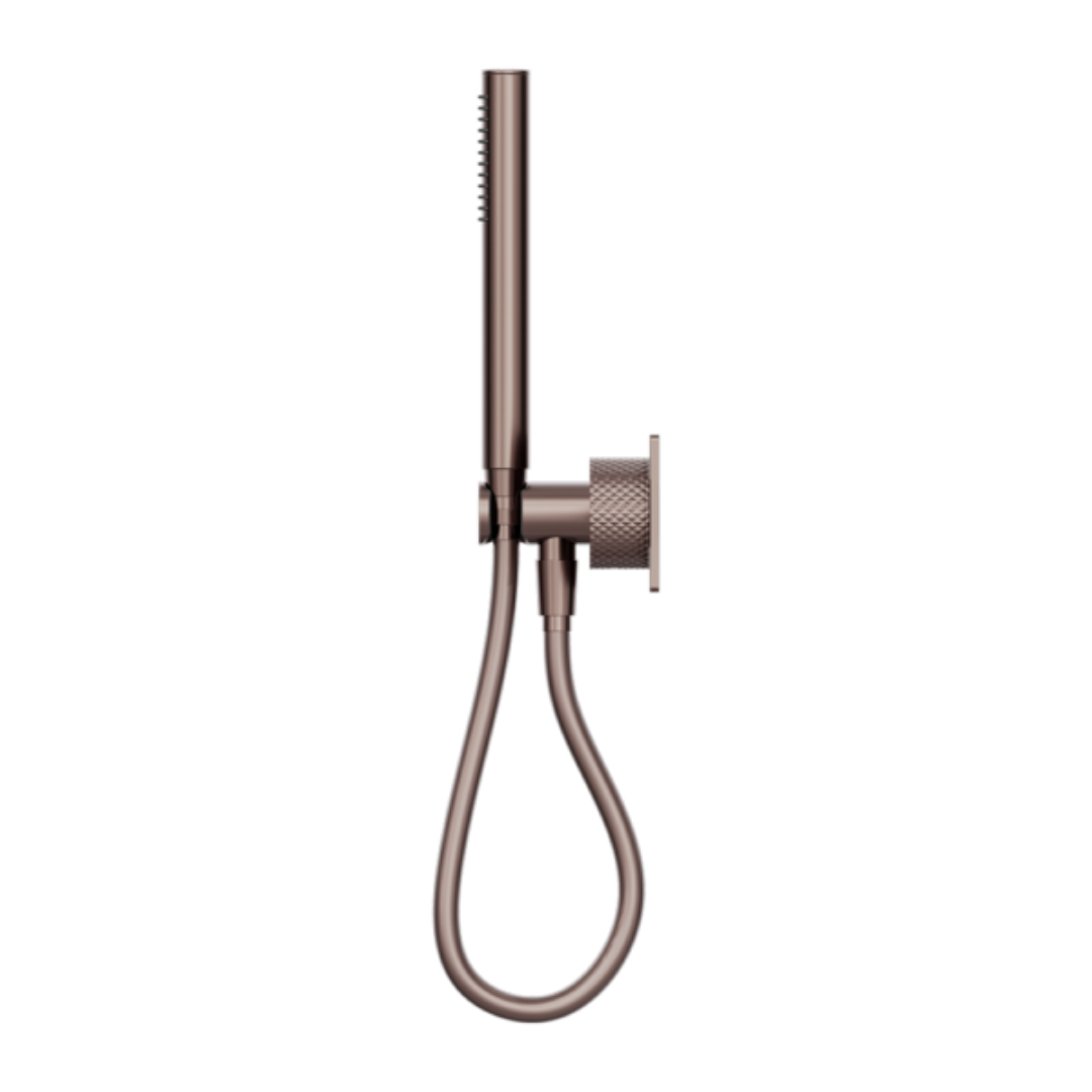 Robinet de douche encastré Valencia - Douchette à main - Bronze brossé