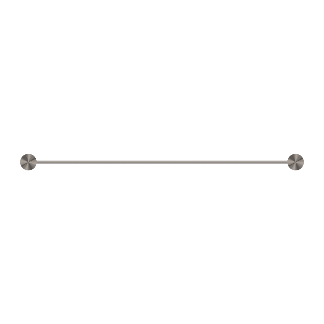 Porte-serviettes double Valencia - Nickel brossé