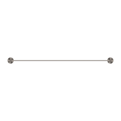 Porte-serviettes double Valencia - Nickel brossé