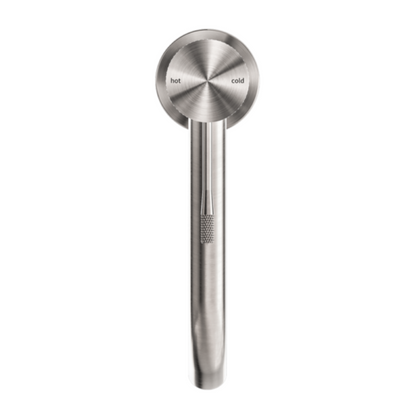 Robinet de lavabo haut Valencia - 1 trou - Nickel brossé