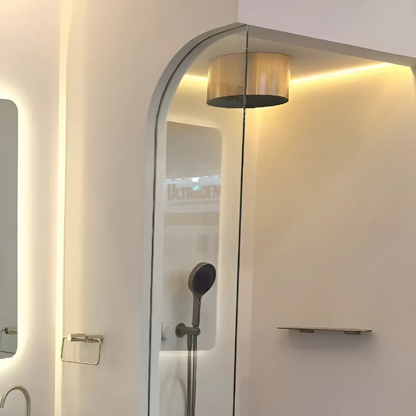 Regendouchekop Sorrento – Avec fixation au plafond - Bronze brossé - 295mm