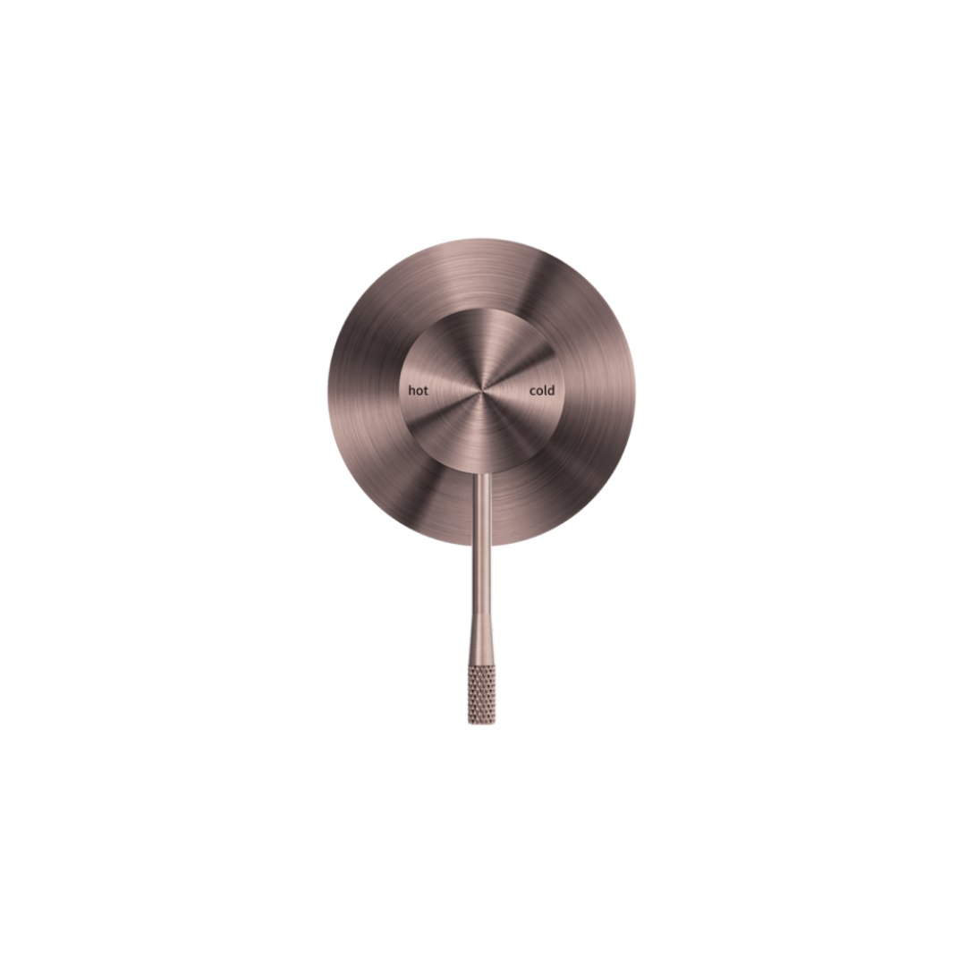 Robinet encastré - Valencia - 80MM - 1-Trou - Bronze brossé