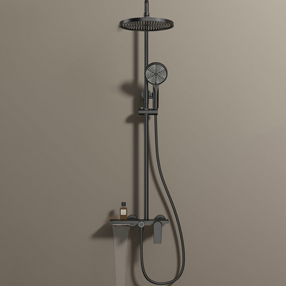 Robinet de baignoire indépendant Lisandro – Sortie d'eau en cascade – Nickel brossé