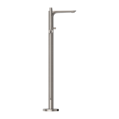 Robinet de baignoire indépendant Portofino - Douche à main - Nickel brossé