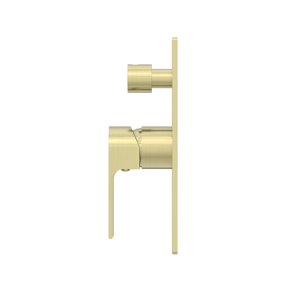 Robinet encastré avec diverteur – Portofino – Or brossé