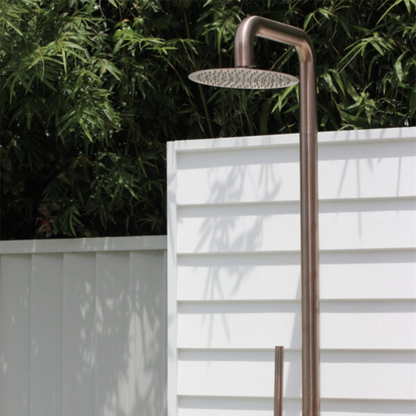 Buitendoucheset Capri – Indépendant – Douche de pluie & Douche à main - Bronze brossé