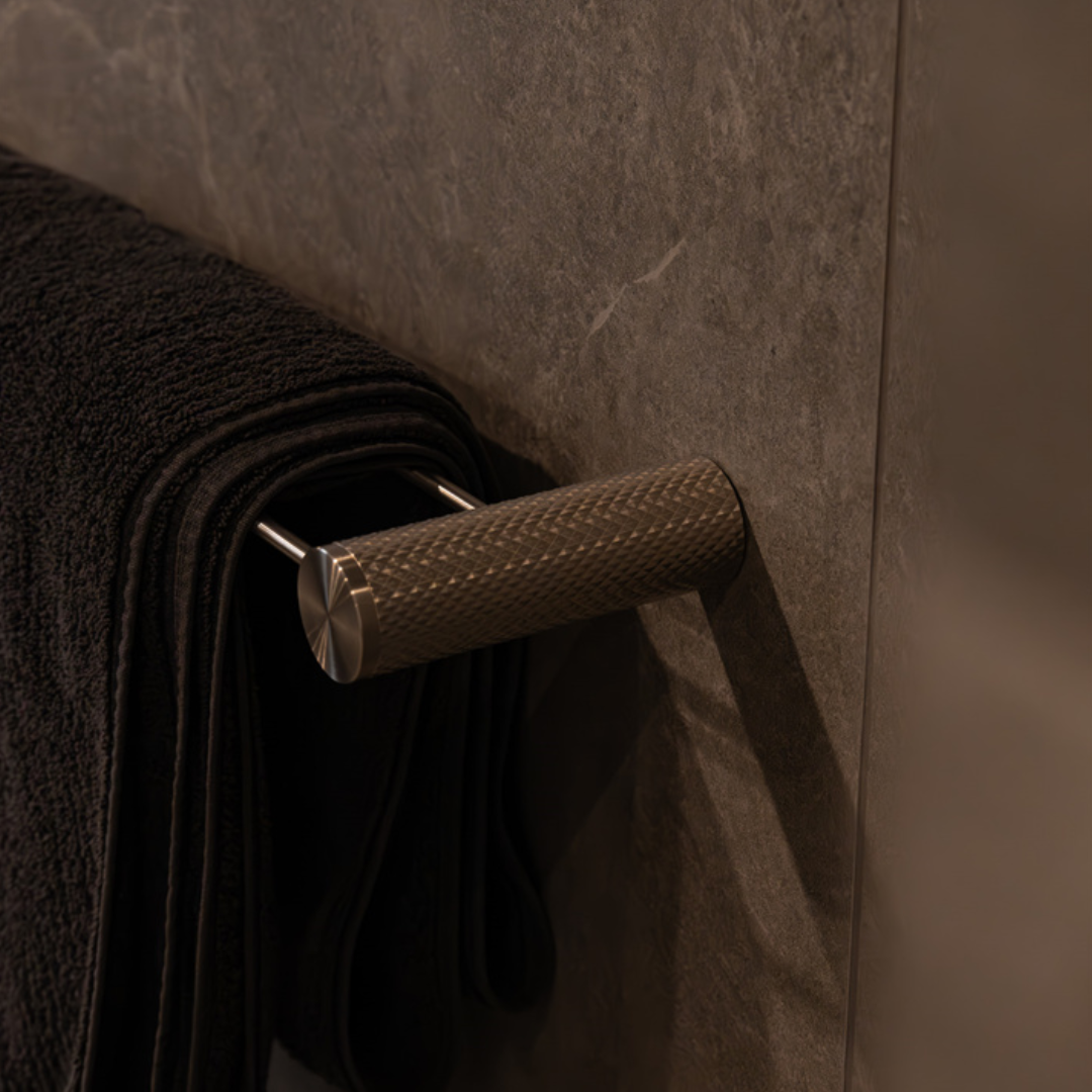 Porte-serviettes double Valencia - Graphite