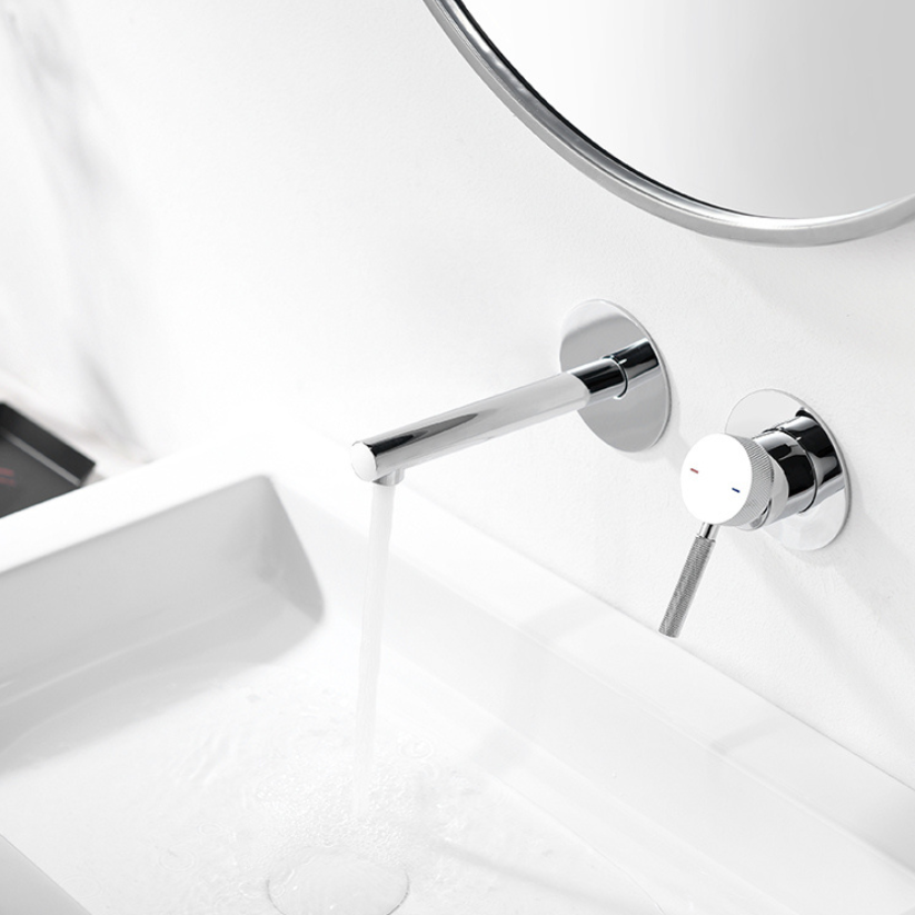 Inbouw wastafelkraan Taylor - Chroom