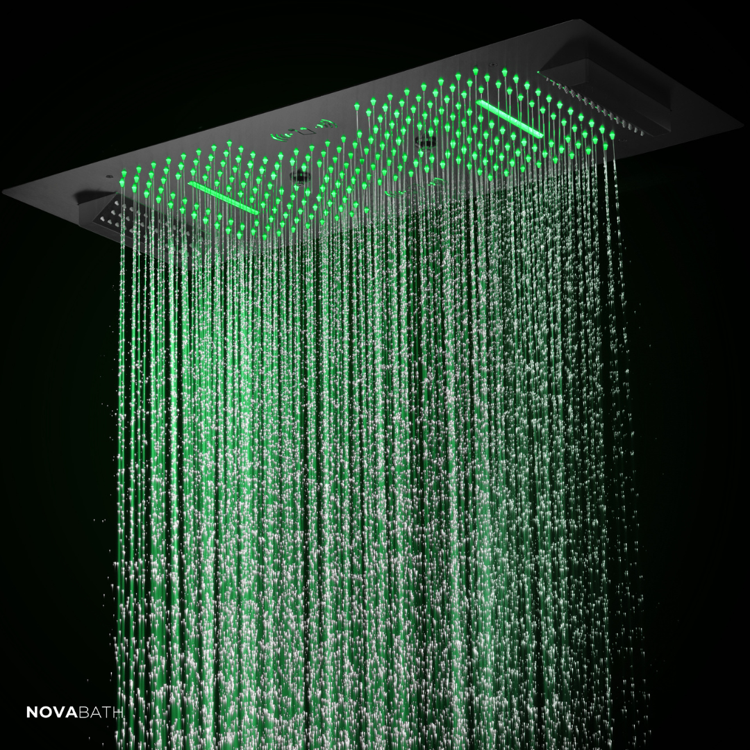 Robinet de lavabo haut Angelica - Noir mat