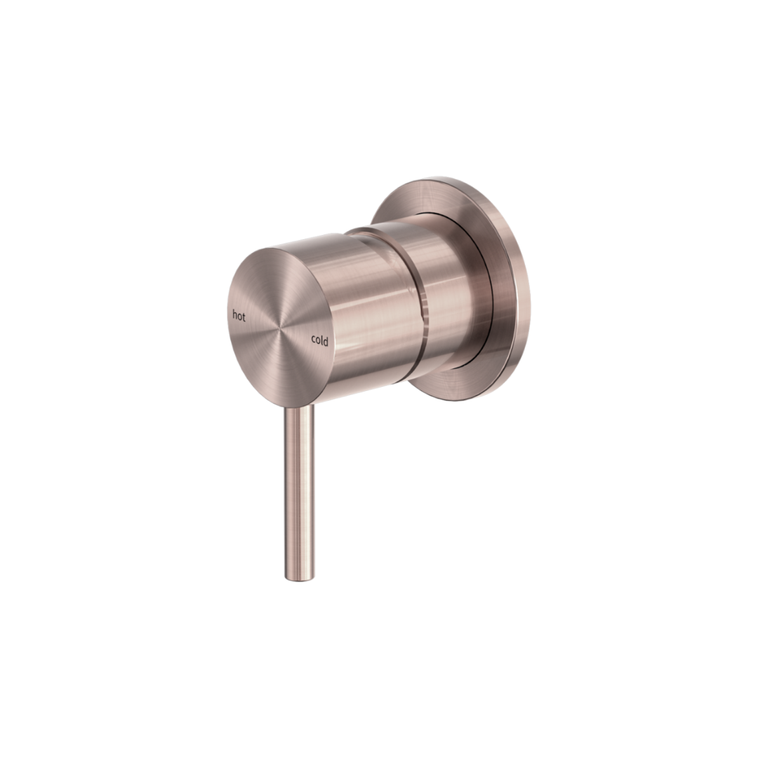 Buitendoucheset Capri – Avec robinet mélangeur – Douche pluie & Douche à main - Bronze brossé