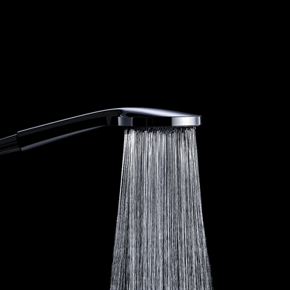 Regendoucheset Valencia – Or brossé - Douche à air - Avec robinet mélangeur encastré