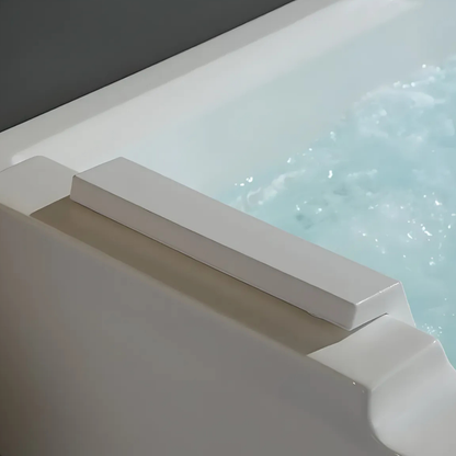 Baignoire de massage indépendante – Monaco Luxe – Blanc brillant – 160x75x63 cm