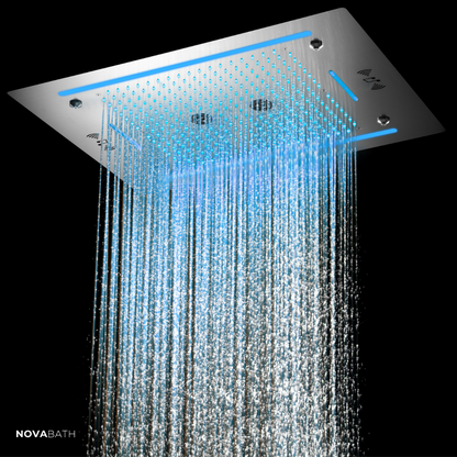 Robinet de lavabo haut Angelica - Noir mat