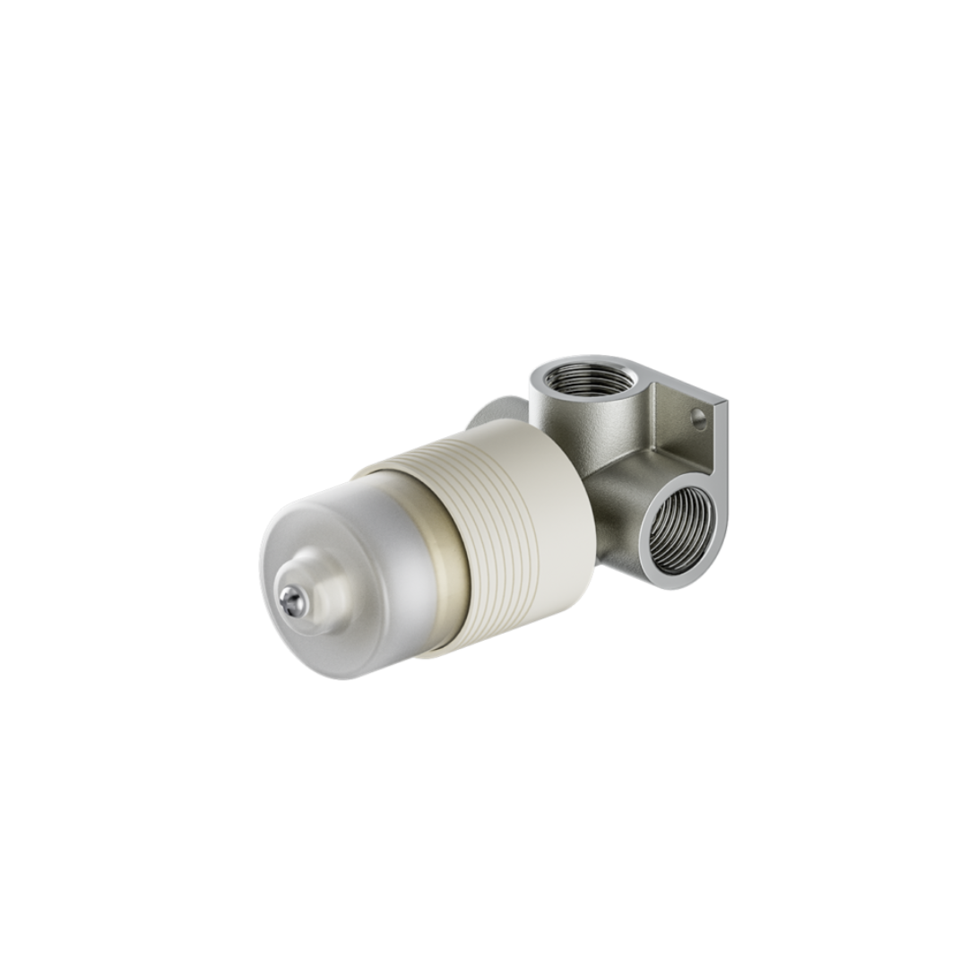 Buitendoucheset Capri – Avec robinet mélangeur – Douche pluie & Douche à main - Nickel brossé