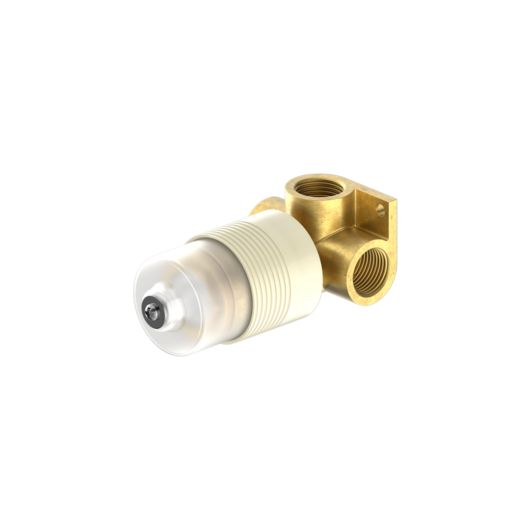 Robinet encastré - Portofino – 80MM - 1-Trou - Nickel brossé