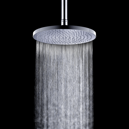 Regendoucheset Valencia – Bronze brossé - Douche à air II - Avec robinet mélangeur encastré