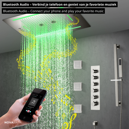 Robinet de lavabo haut Angelica - Noir mat