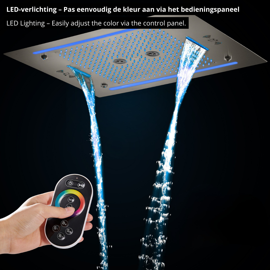 Robinet de lavabo haut Angelica - Noir mat