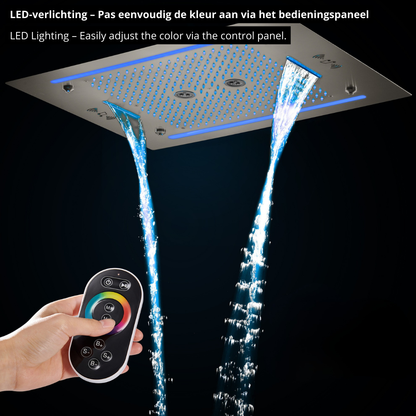 Robinet de lavabo haut Angelica - Noir mat